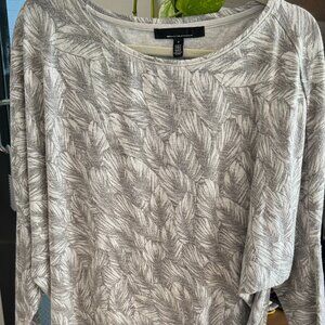 White House Black Market Bowman Batwing Dolman Tunic Sweater